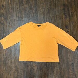 TRIBAL ORANGE 3/4 sleeve tee shirt sweatshirt